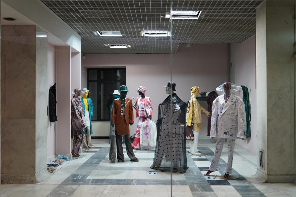 Angelos Frentzos, Misappropriated Amenities, 2018, 6th Athens Biennale 2018 ANTI, photo by Nysos Vasilopoulos